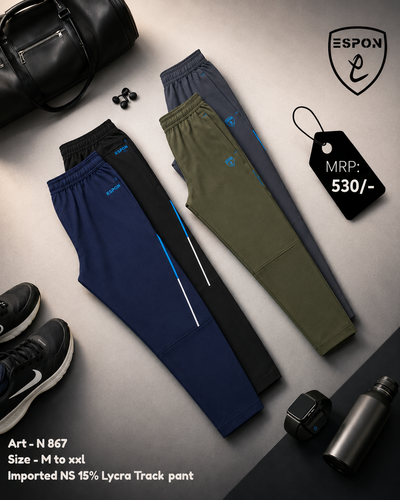 Imported NS 15% Lycra Track Pant (Art N 867)