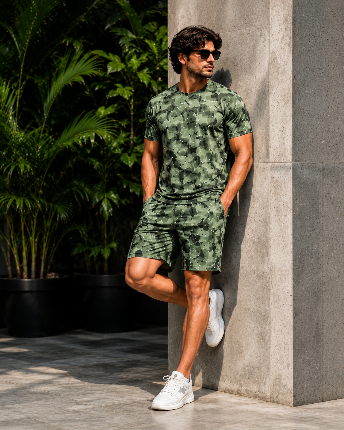 Premium 4-Way Lycra Co-ord Set (C001)