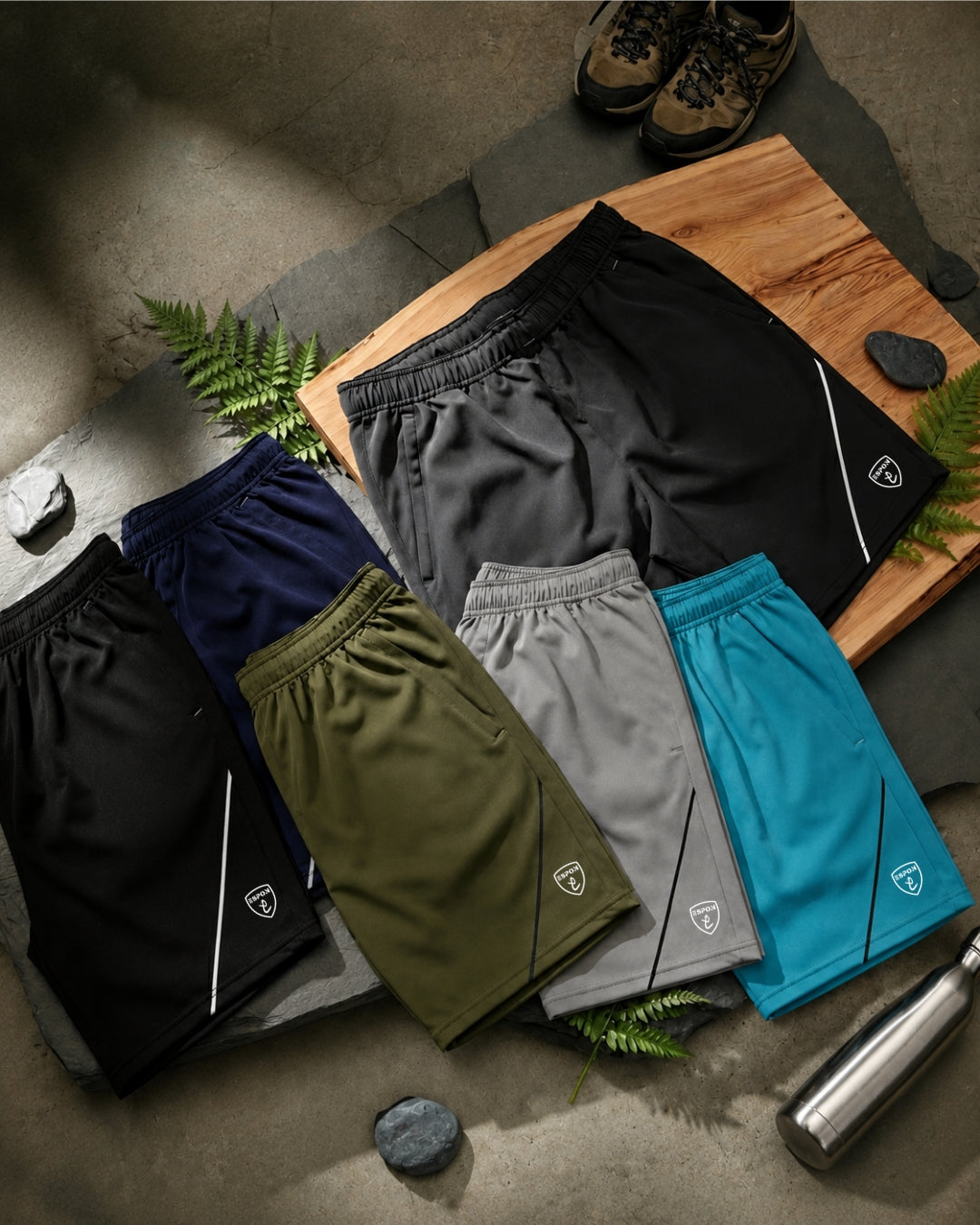 Air-Lite Silver Line Shorts ( E009 )